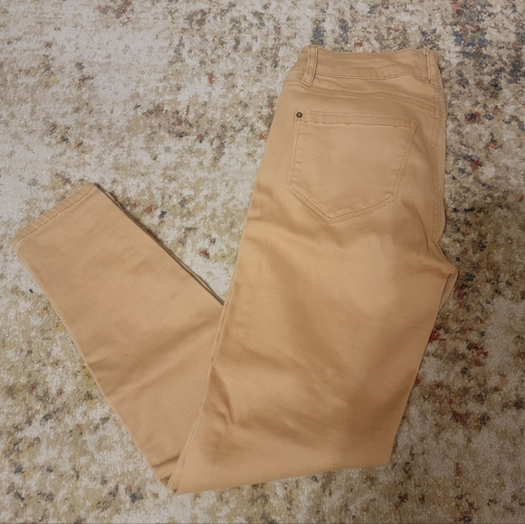 Kensie distressed ankle biter jeans size 4/27 - Picture 8 of 11